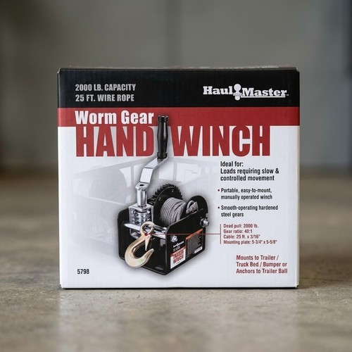 Ton cable hand winch - ton,
