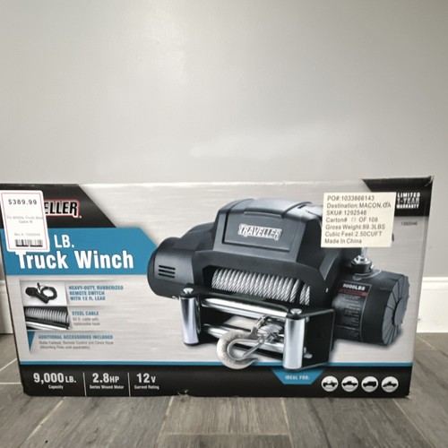 Traveller 000lbs truck winch - traveller,